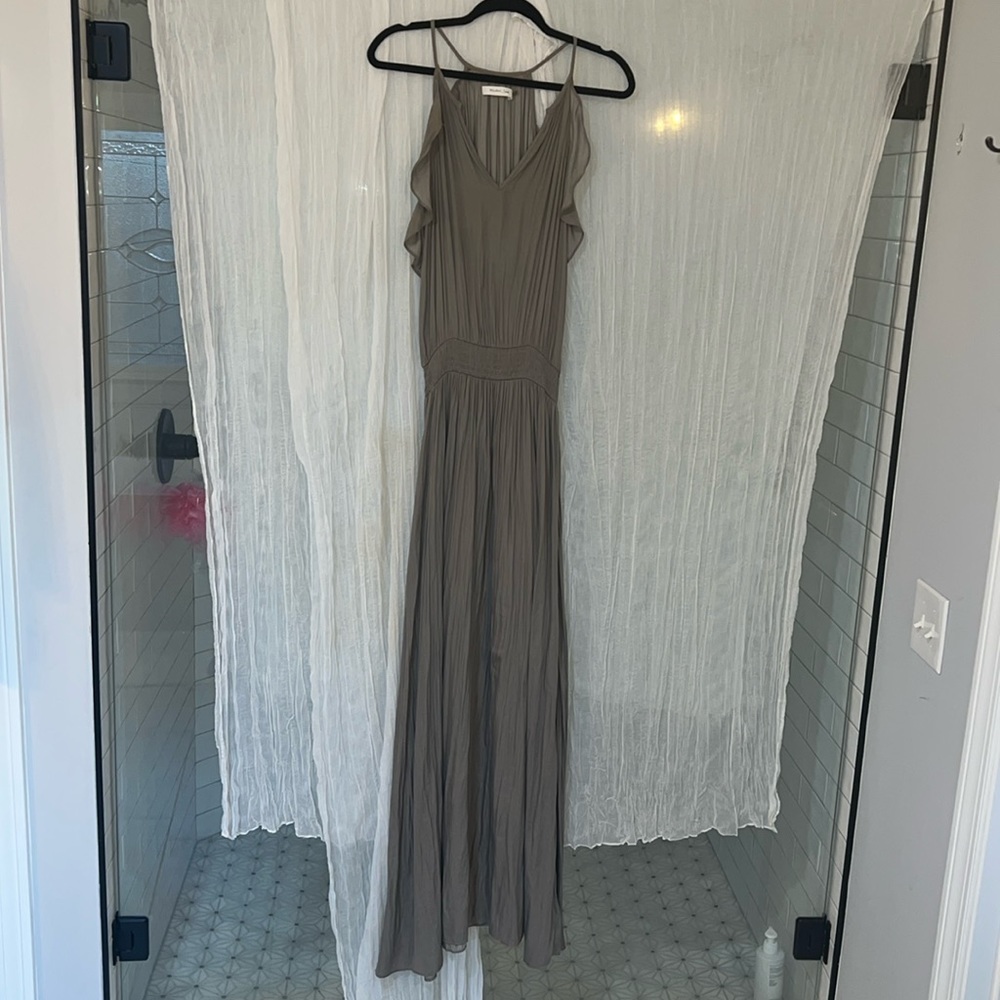 Long Silk Maxi Dress | Size Small